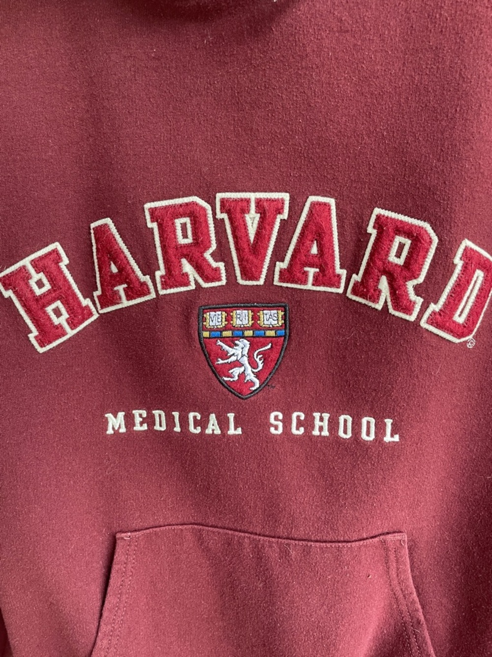 Champion ‘Harvard Medical School’ Pullover Hoodie - Picture 4 of 7